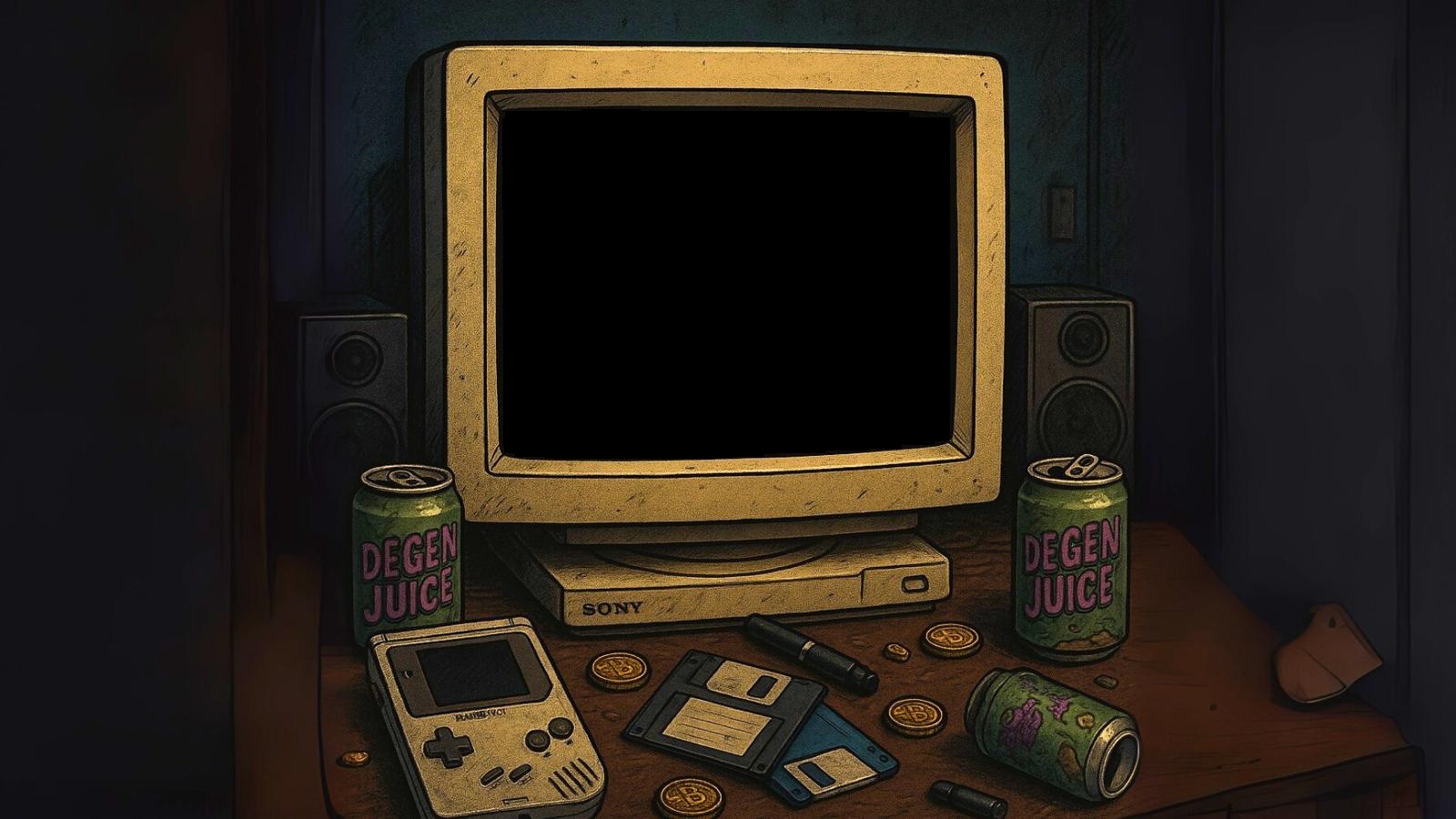 Retro Computer Setup